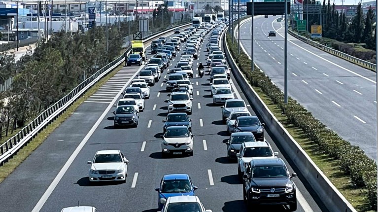 Αττική Οδός: Κυκλοφοριακές ρυθμίσεις στην Παλλήνη έως και τις 30 Απριλίου