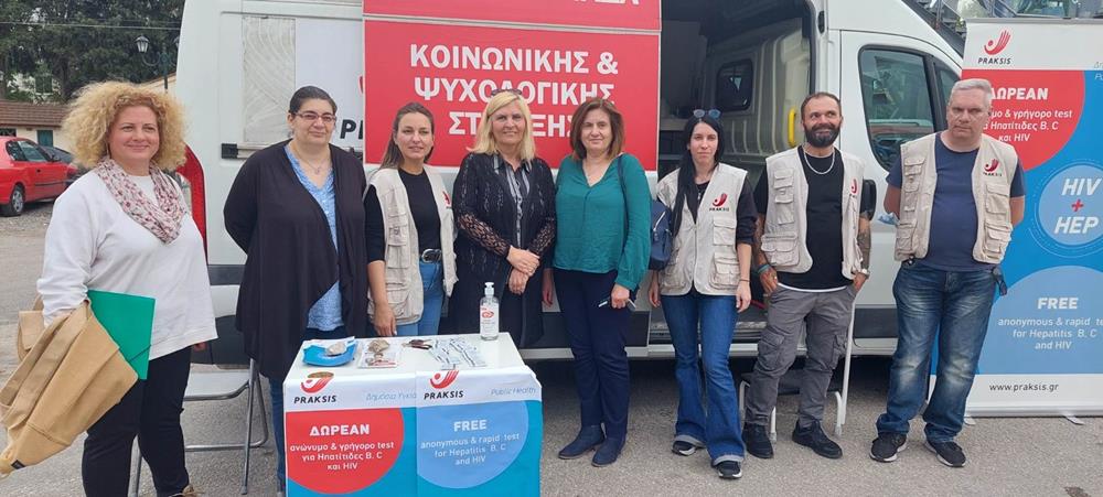 Νέα ενημέρωση- Πρόληψη - Εξέταση για τον HIV και τις Ηπατίτιδες B&C, από PRAKSIS και Δήμο Διονύσου, την Παρασκευή 16/6