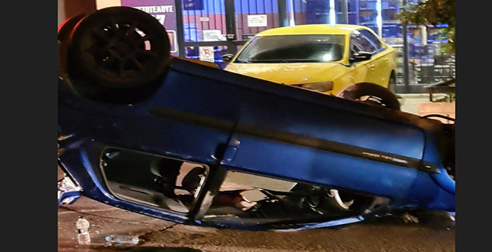 Σοβαρό τροχαίο χθές, Κυριακή 9/4 στις Αχαρνές