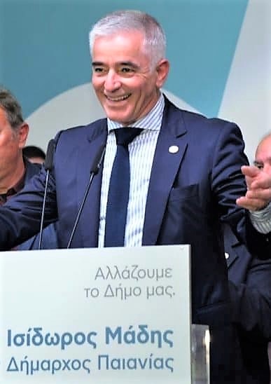 To χριστουγεννιάτικο μήνυμα του Δημάρχου Παιανίας Ισίδωρου Μάδη
