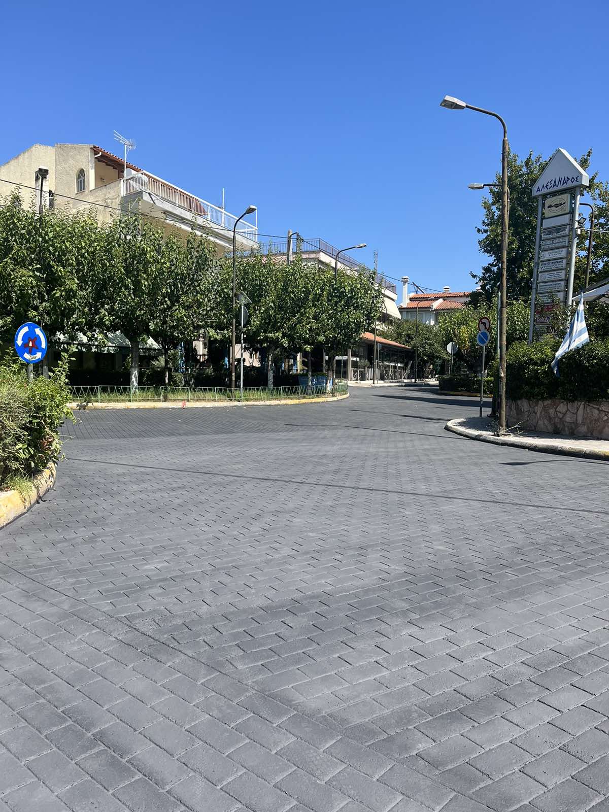 Ολοκληρώθηκε η αισθητική και λειτουργική αναβάθμιση της Κεντρικής Πλατείας της Δημοτικής Ενότητας Άνοιξης