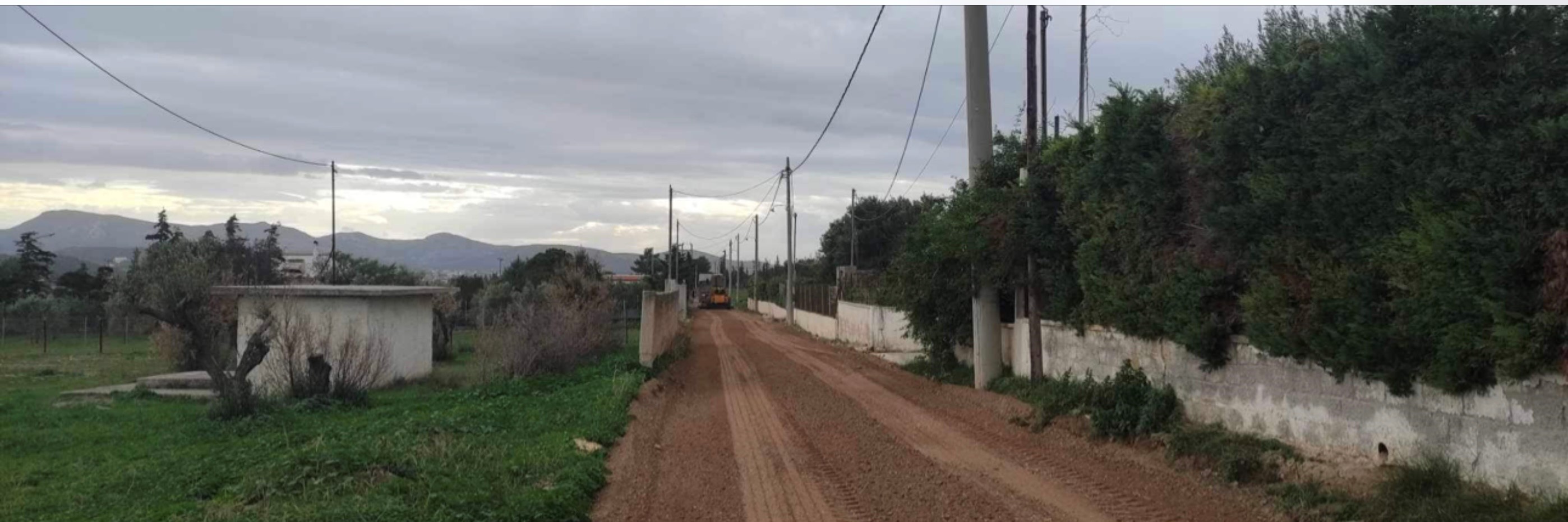 Ξεκίνησε το έργο αποκατάστασης αγροτικών δρόμων στο Δήμο Λαυρεωτικής
