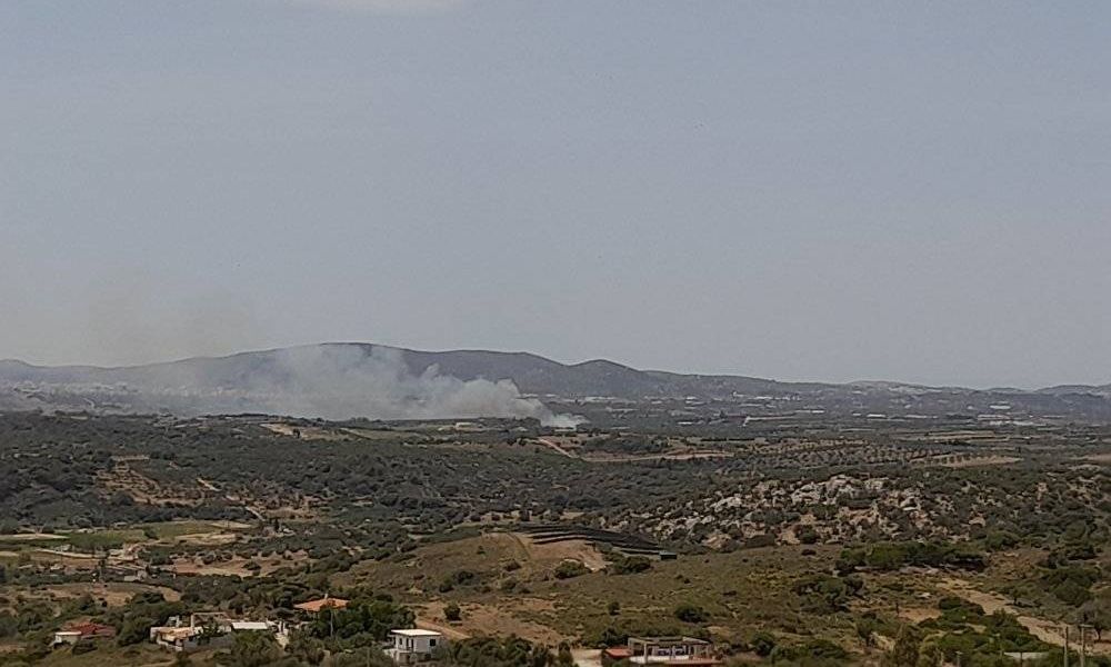 Φωτιά τώρα στο Μαρκοπουλο