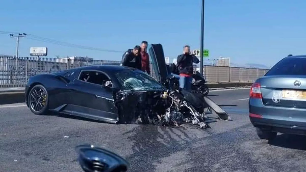 Φωτογραφία ντοκουμέντο από τη Maserati που διαλύθηκε στον Κηφισό – Πώς σώθηκε ο οδηγός
