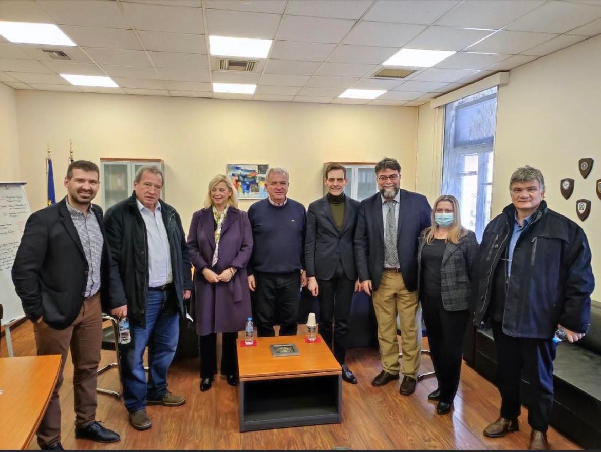 Σύσκεψη του Βασίλη Οικονόμου Βουλευτή ΝΔ Ανατολικής Αττικής στη 1η ΥΠΕ για το Κέντρο Υγείας Λαυρίου