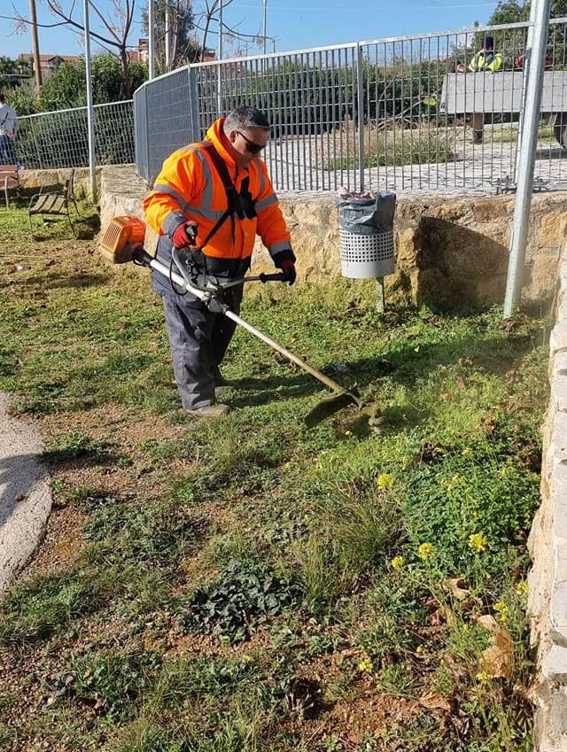 Επεμβάσεις της υπηρεσίας πρασίνου Δήμου Ραφήνας - Πικερμίου
