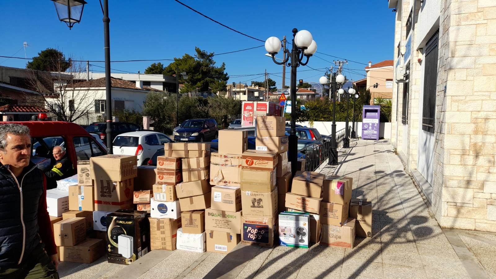 Ένα μεγάλο ευχαριστώ από το Δήμο Διονύσου σε όσους προσέφεραν είδη πρώτης ανάγκης και ανθρωπιστικής βοήθειας προς τους σεισμόπληκτους της Τουρκίας και της Συρίας