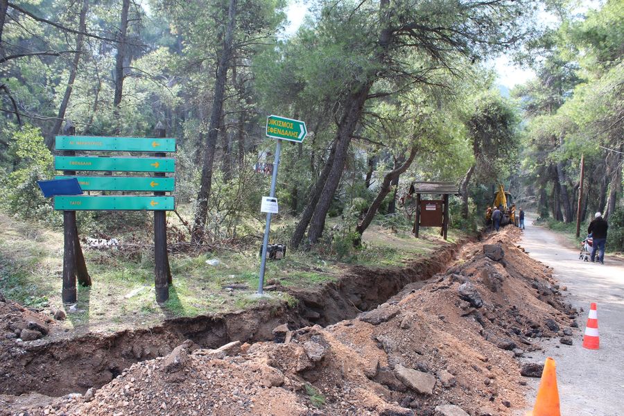 Ολοκληρώνεται η υπογειοποίηση δικτύου υψηλής τάσης στη Σφεδάλη Μαλακάσας, μετά από επίκαιρο αίτημα του Δημάρχου Ωρωπού προς τον ΔΕΔΔΗΕ