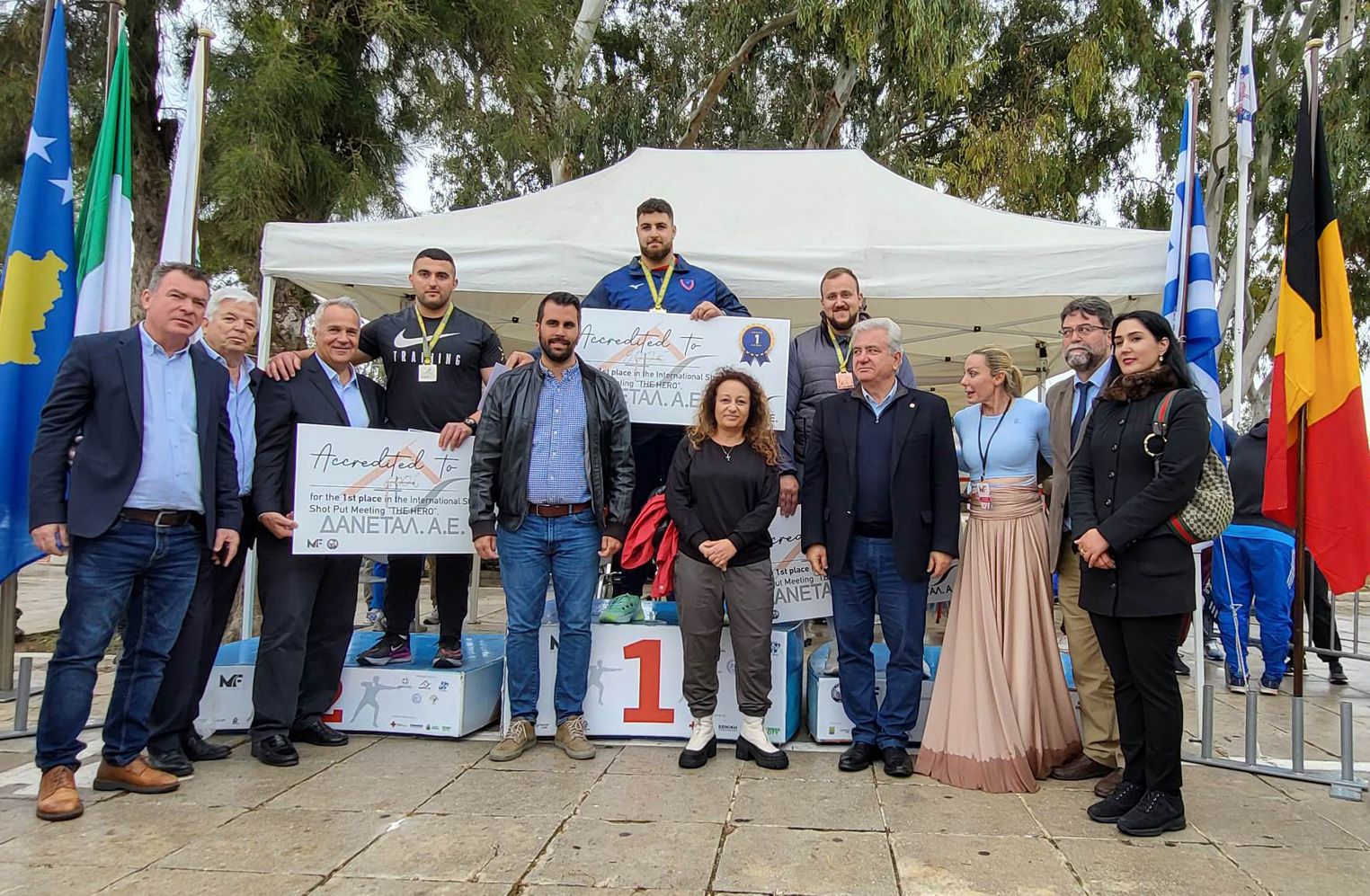Με μεγάλη επιτυχία διεξήχθη ο διεθνής αγώνας σφαιροβολίας «𝗧𝗛𝗘 𝗛𝗘𝗥𝗢» 𝗜𝗦𝗦𝗣𝗠 στο Λαύριο