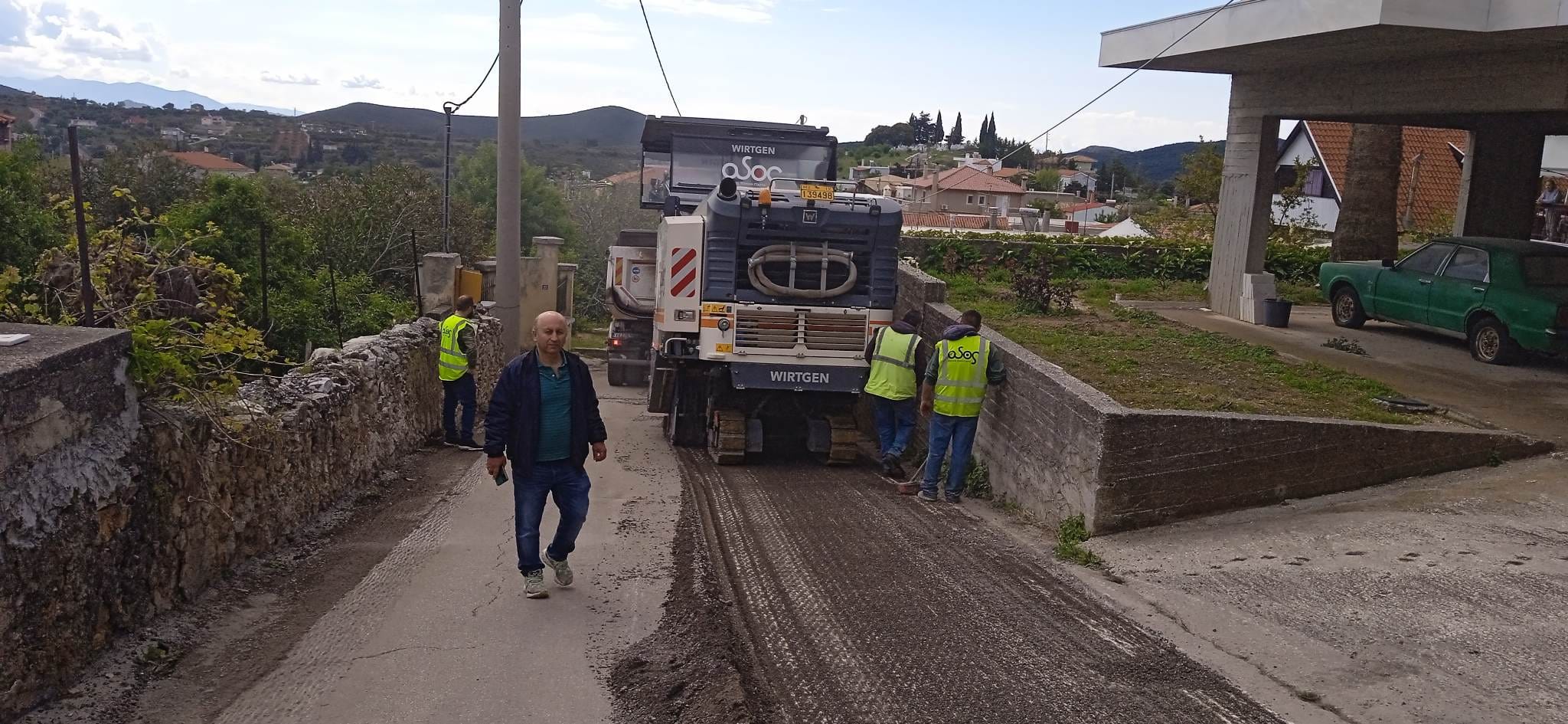 Ασφαλτοστρώσεις μεγάλης κλίμακας στο Γραμματικό!