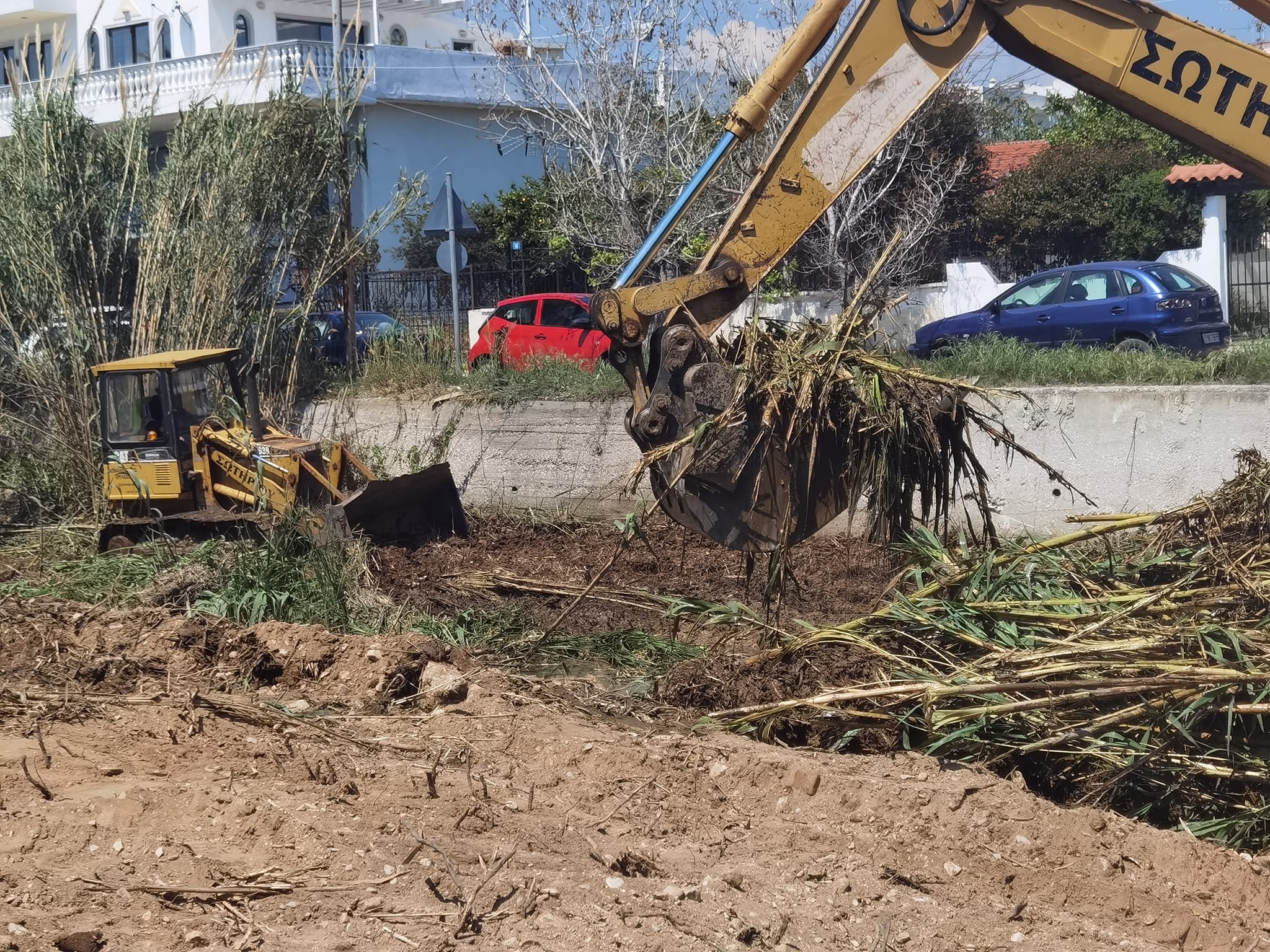 Ξεκίνησε το μεγαλύτερο αντιπλημμυρικό έργο στην Αττική και η ένταξη στην κοινωνική ζωή της πόλης της διευθέτησης  του μεγάλου ρέματος Ραφήνας