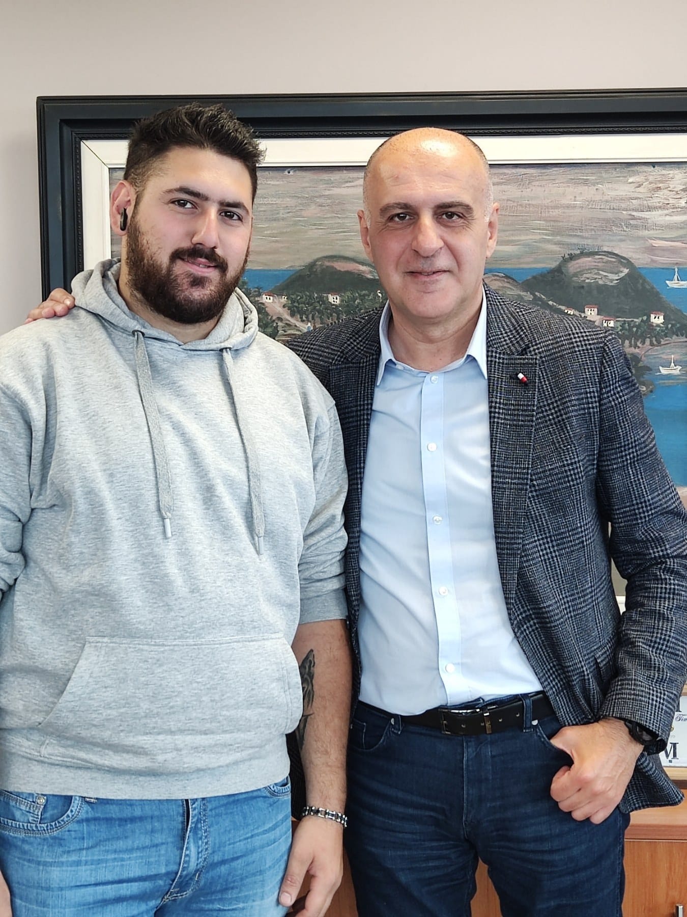 O Βασίλης Φιλίππογλου στην παράταξη "Στοχεύουμε μαζί" του Δημήτρη Μάρκου