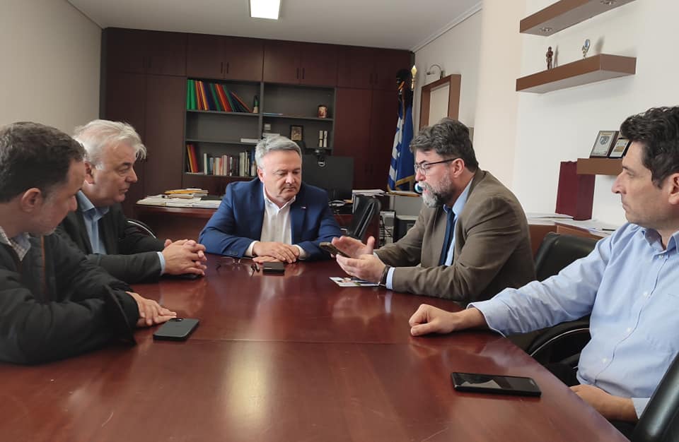 Υποψήφιοι βουλευτές της Ανατολικής Αττικής επισκέφτηκαν το Δημαρχείο Ωρωπού