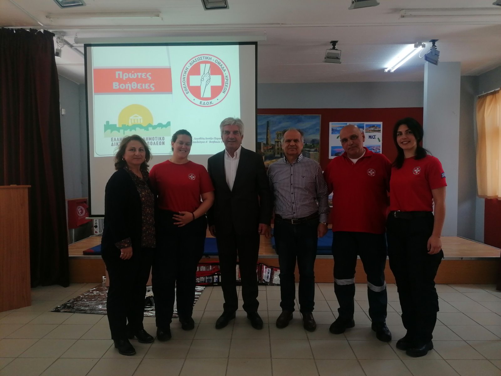 Εκπαιδευτικό σεμινάριο Α΄ Βοηθειών –ΚΑΡΠΑ στο Δήμο Κρωπίας 