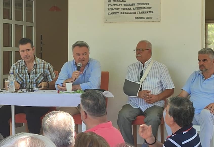 Ο Δήμαρχος Ωρωπού ενημέρωσε τους εκπροσώπους των συλλόγων και απάντησε στα ερωτήματα τους: «ΜΑΖΙ ΘΑ ΔΩΣΟΥΜΕ ΤΟ ΟΡΑΜΑ ΤΗΣ ΝΕΑΣ ΠΕΝΤΑΕΤΙΑΣ»
