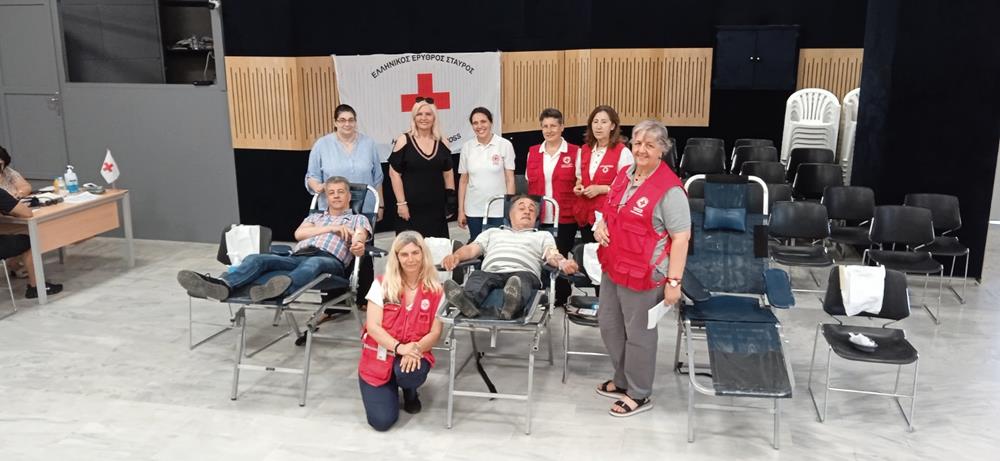 Επιτυχημένη η εθελοντική αιμοδοσία του Δήμου Διονύσου την Κυριακή 2/7