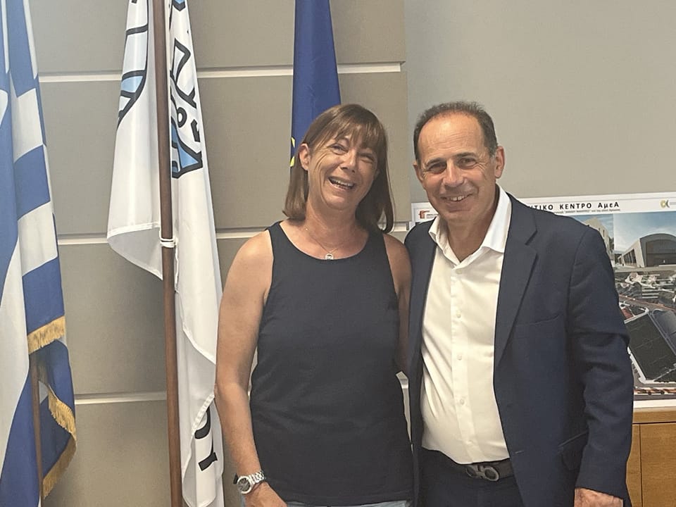 Η Βαρβάρα Καλτσογιάννη στην ομάδα της ''Σύγχρονης Πολιτείας- Συνεργασία Ενεργών Πολιτών'', του Ευάγγελου Μπουρνούς
