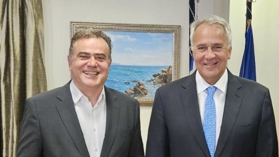 Με τον Υπουργό Επικρατείας Μάκη Βορίδη συναντήθηκε ο Δήμαρχος Παλλήνης Χρήστος Αηδόνης την Δευτέρα 2/12