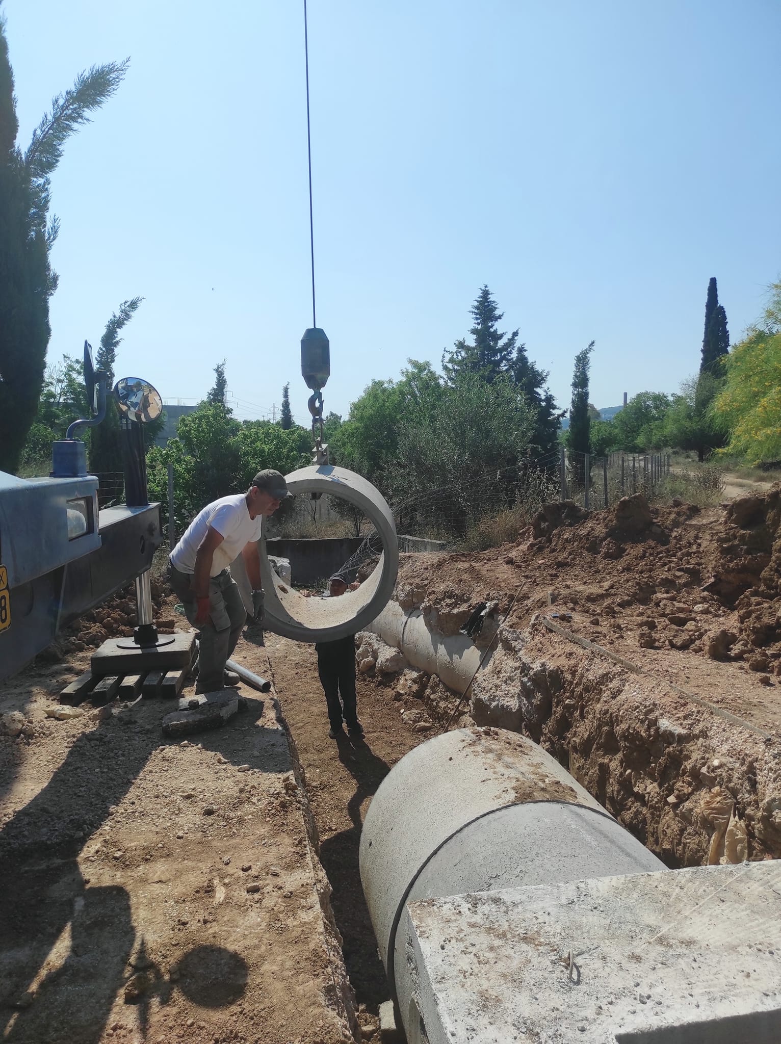 Θωρακίζεται αντιπλημμυρικά και η περιοχή του Αγίου Νικολάου Κάντζας