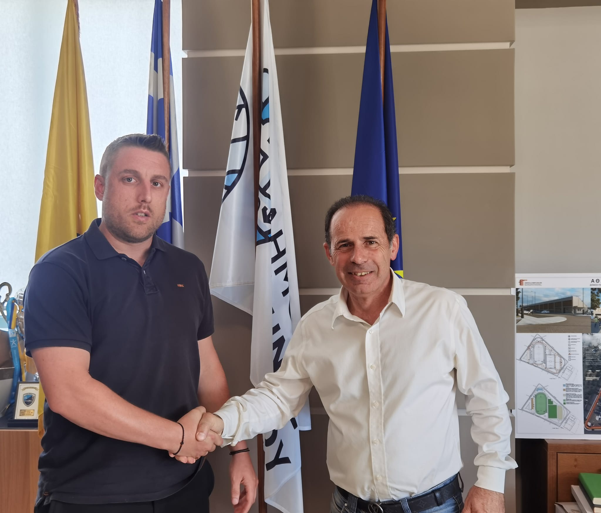 Ο Βαγγέλης Χαραμής στην ομάδα της Σύγχρονης Πολιτείας- Συνεργασία Ενεργών Πολιτών, του Ευάγγελου Μπουρνούς