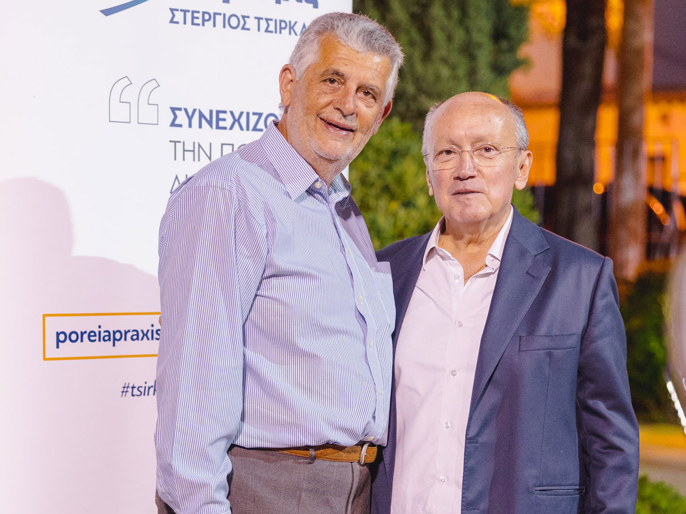 Ο Αντώνης Δεληχάτσιος στην παράταξη "Πορεία Πράξης" του Στέργιου Τσίρκα