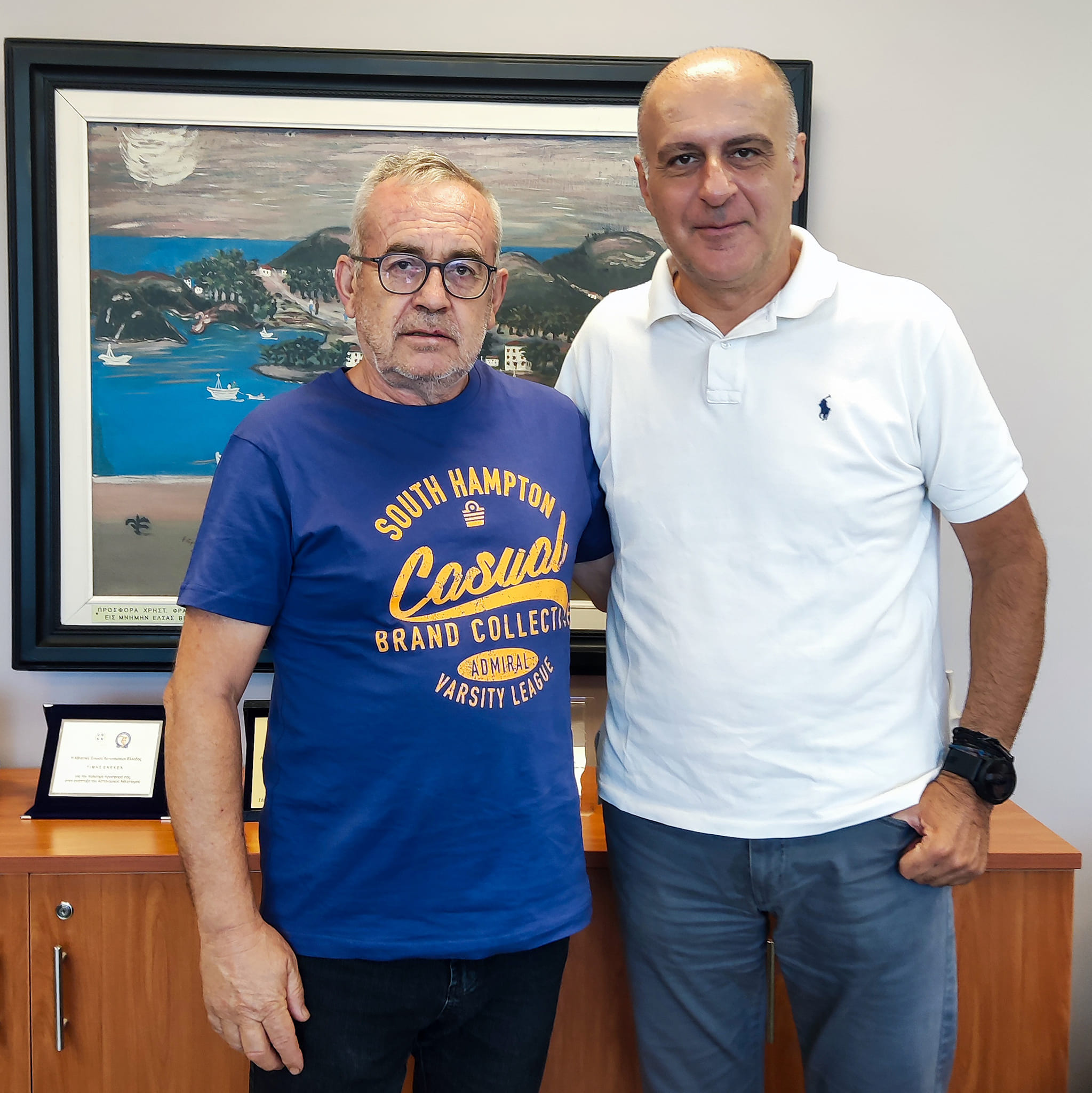 O Θανάσης Κατσαούνος στην παράταξη "Στοχεύουμε μαζί" του Δημήτρη Μάρκου