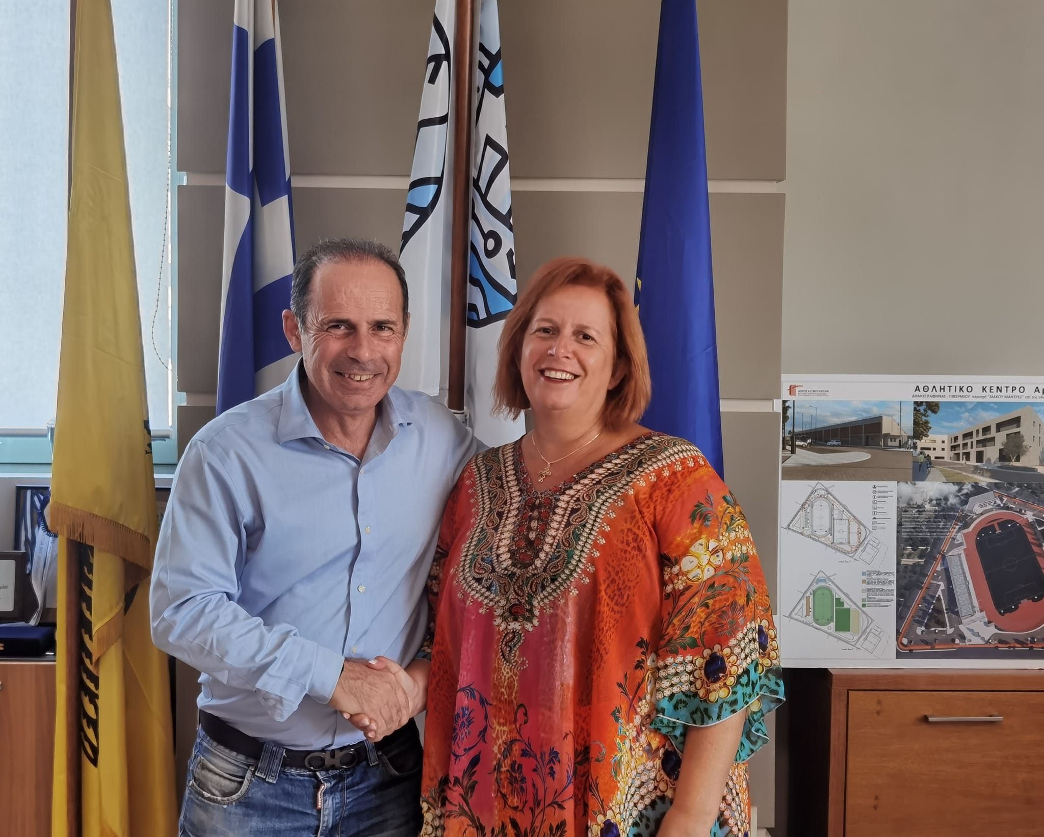 Η Αλεξάνδρα Τουμαρά- Κεφάλα στην ομάδα της ''Σύγχρονης Πολιτείας- Συνεργασία Ενεργών Πολιτών'', του Ευάγγελου Μπουρνούς