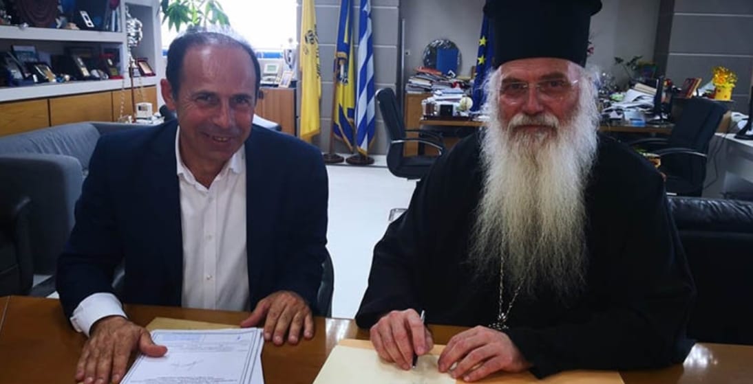 Ολοκληρώθηκαν οι διαδικασίες για την ανέγερση της νέας εκκλησίας στη Διώνη