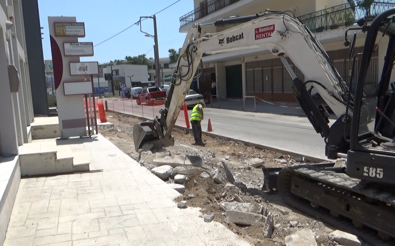 Ξεκίνησε το μεγάλο έργο ριζικής ανάπλασης του Κορωπίου