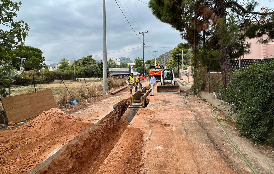 Εβδομαδιαίο πρόγραμμα εργασιών αποχετευτικού δικτύου (21/8-26/8) Δήμου Μαραθώνος