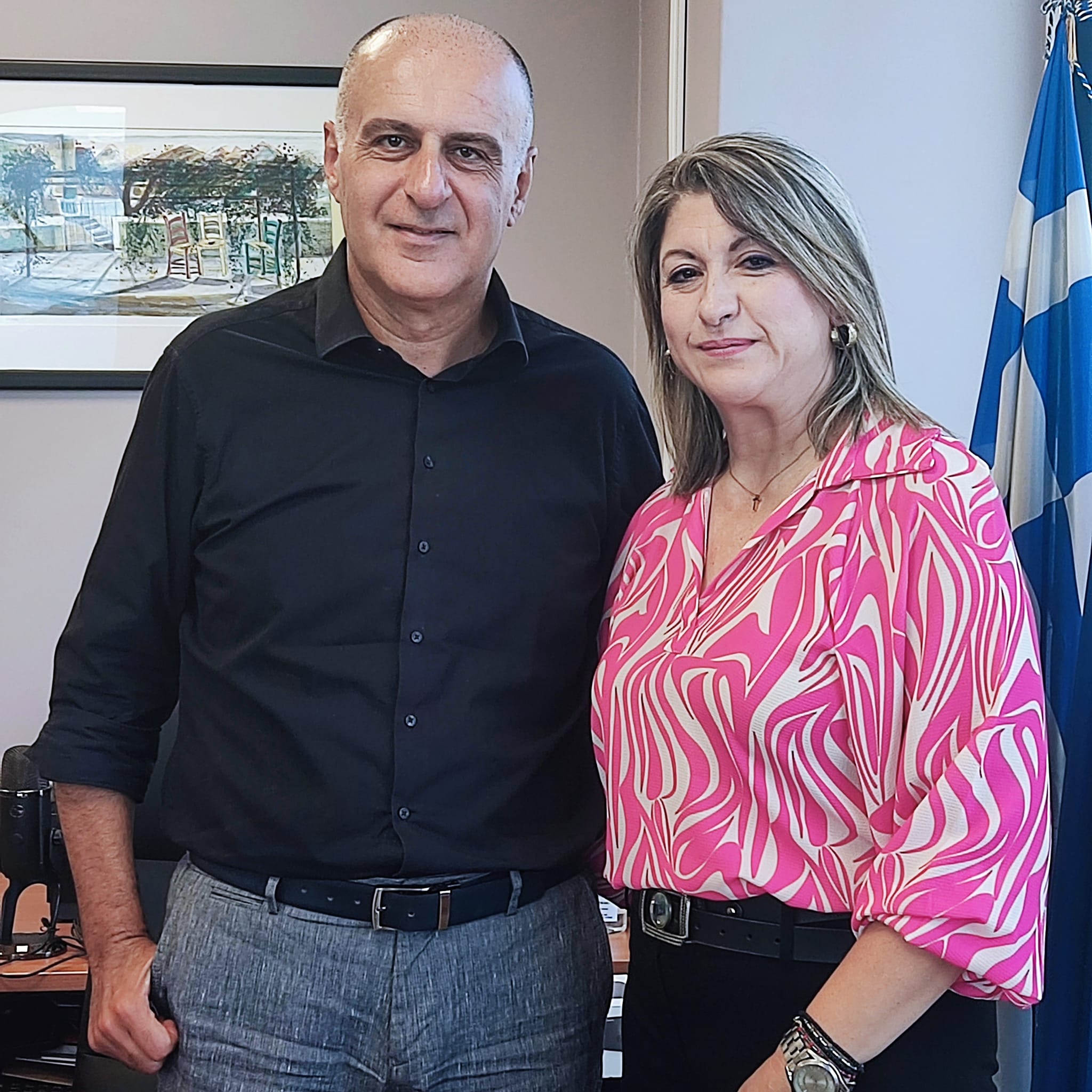 Η Χριστίνα Μπάζιου στην παράταξη "Στοχεύουμε μαζί" του Δημήτρη Μάρκου