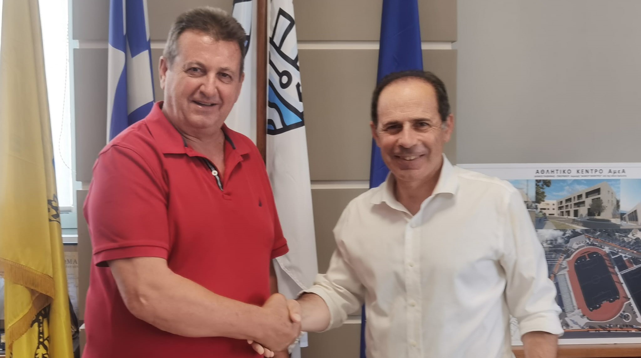 Ο Δημήτρης Κατσουλάκης στην ομάδα της ''Σύγχρονης Πολιτείας- Συνεργασία Ενεργών Πολιτών'', του Ευάγγελου Μπουρνούς