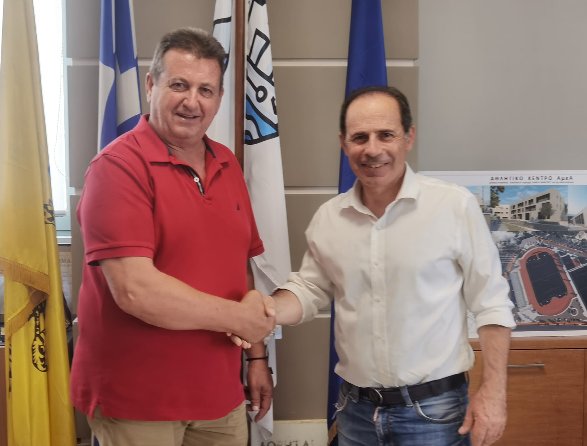 Ο Δημήτρης Κατσουλάκης στην ομάδα της ''Σύγχρονης Πολιτείας- Συνεργασία Ενεργών Πολιτών'', του Ευάγγελου Μπουρνούς
