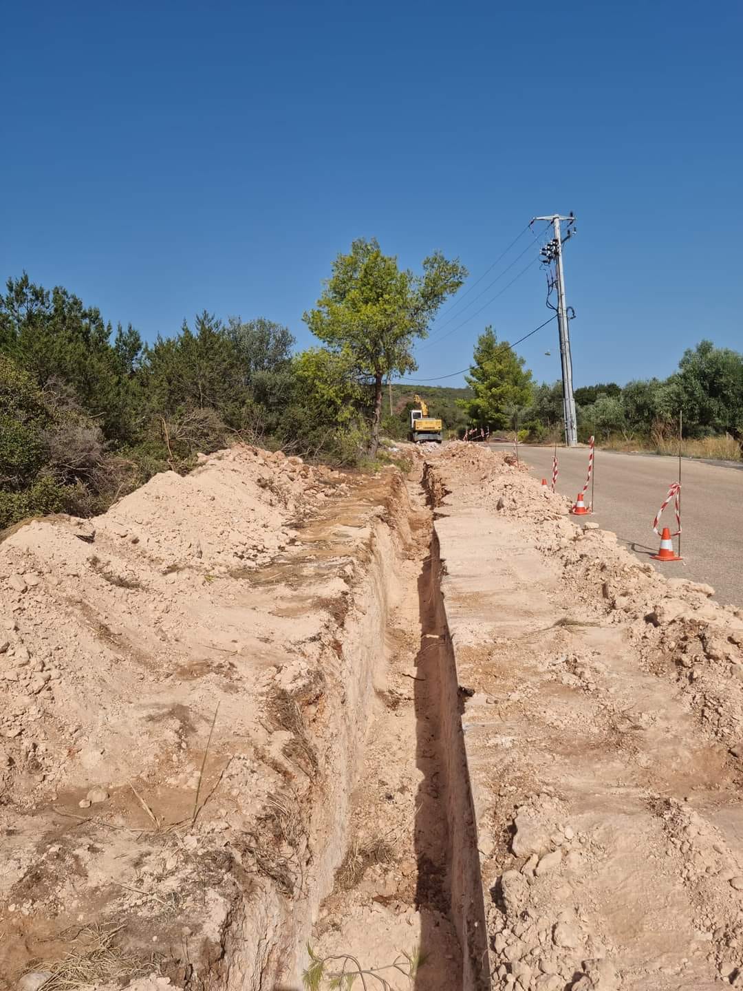 Ξεκίνησε ένα από τα σπουδαιότερα έργα στον Δήμο Μαραθώνα, η σύνδεση της Κοινότητας Γραμματικού με την ΕΥΔΑΠ