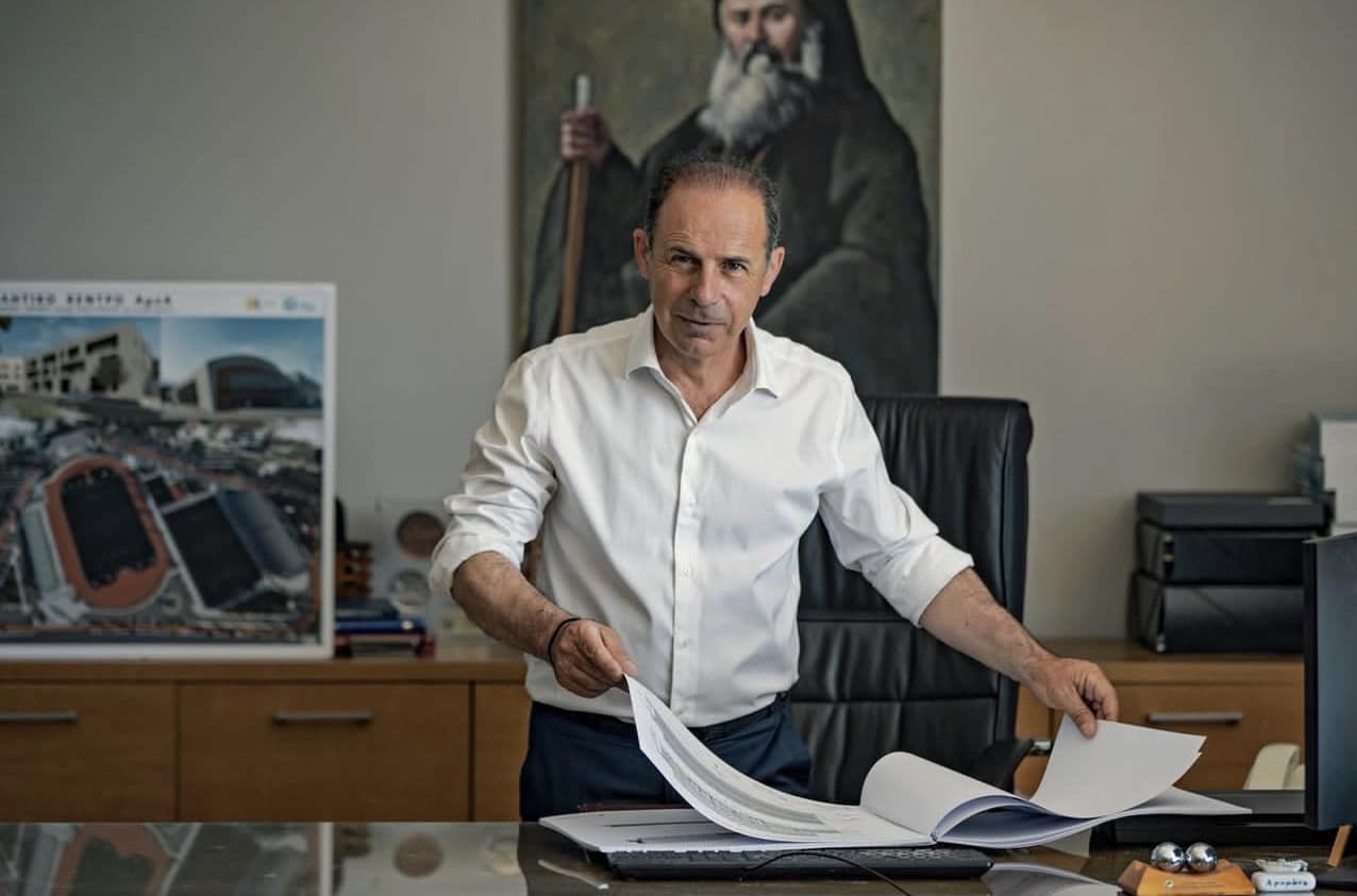 Επίσημη συνάντηση ενημέρωσης Δήμητρας Τσεβά - Ευάγγελου Μπουρνούς για την εύρυθμη λειτουργία του Δήμου Ραφήνας Πικερμίου