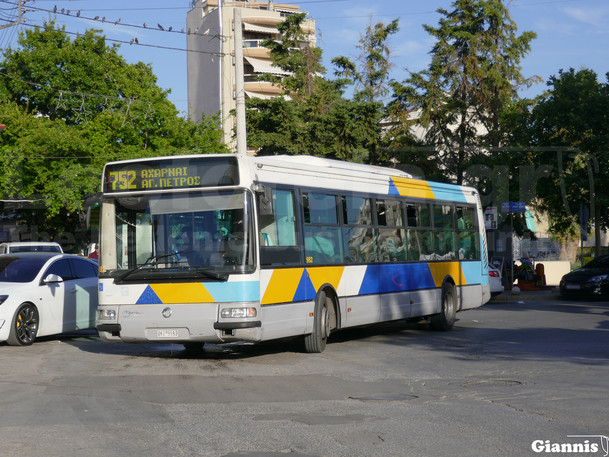 Μερική προσωρινή τροποποίηση της διαδρομής της γραμμής 752 από την Τρίτη 31 Οκτωβρίου έως και το Σάββατο 4 Νοεμβρίου, στο Δήμο Αχαρνών