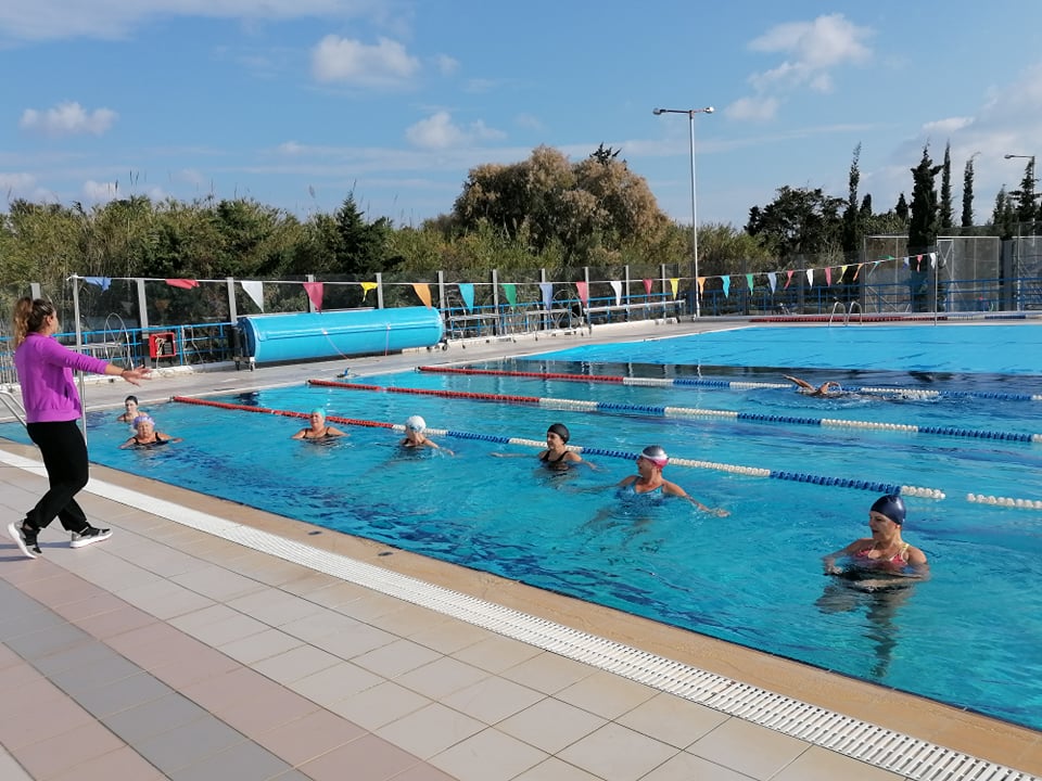 Aqua Fitness στο Κολυμβητήριο Νέας Μάκρης