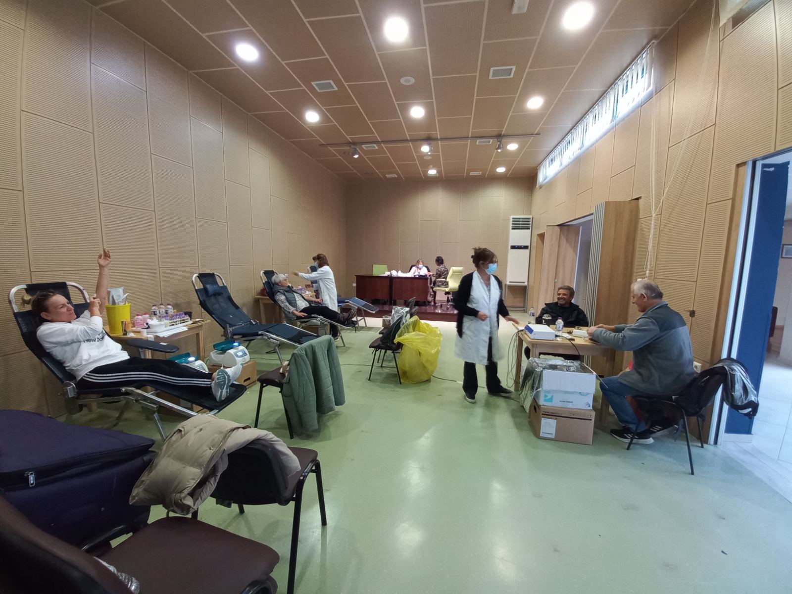 Επιτυχία σημείωσε η αιμοδοσία στο Δήμο Ωρωπού