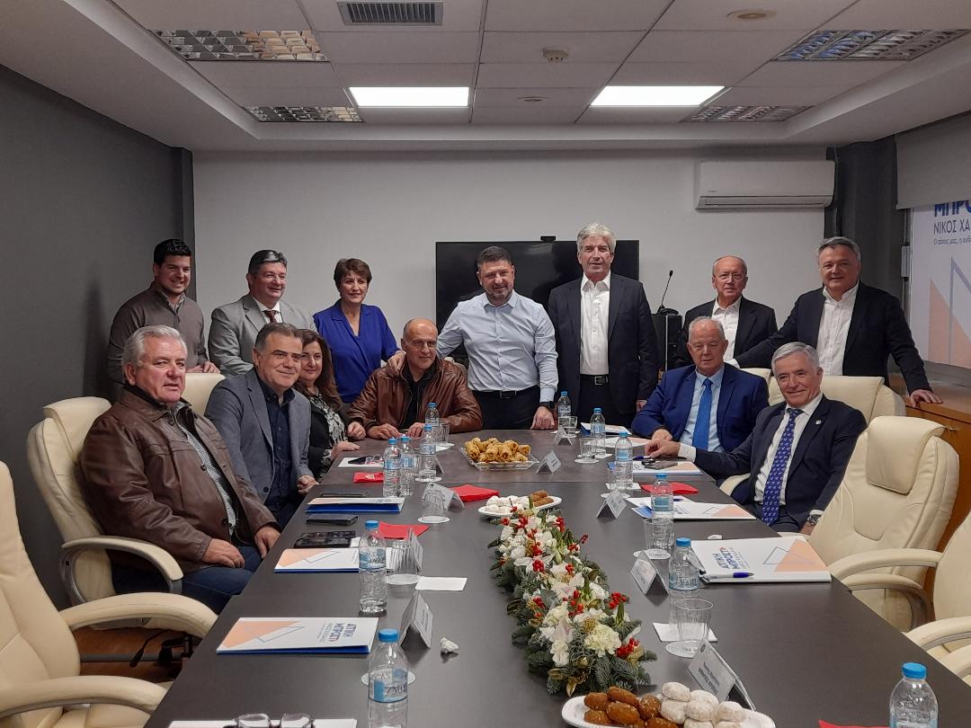 Συνάντηση εργασίας του νέου Περιφερειάρχη Αττικής Νίκου Χαρδαλιά με τους δημάρχους της Ανατολικής Αττικής