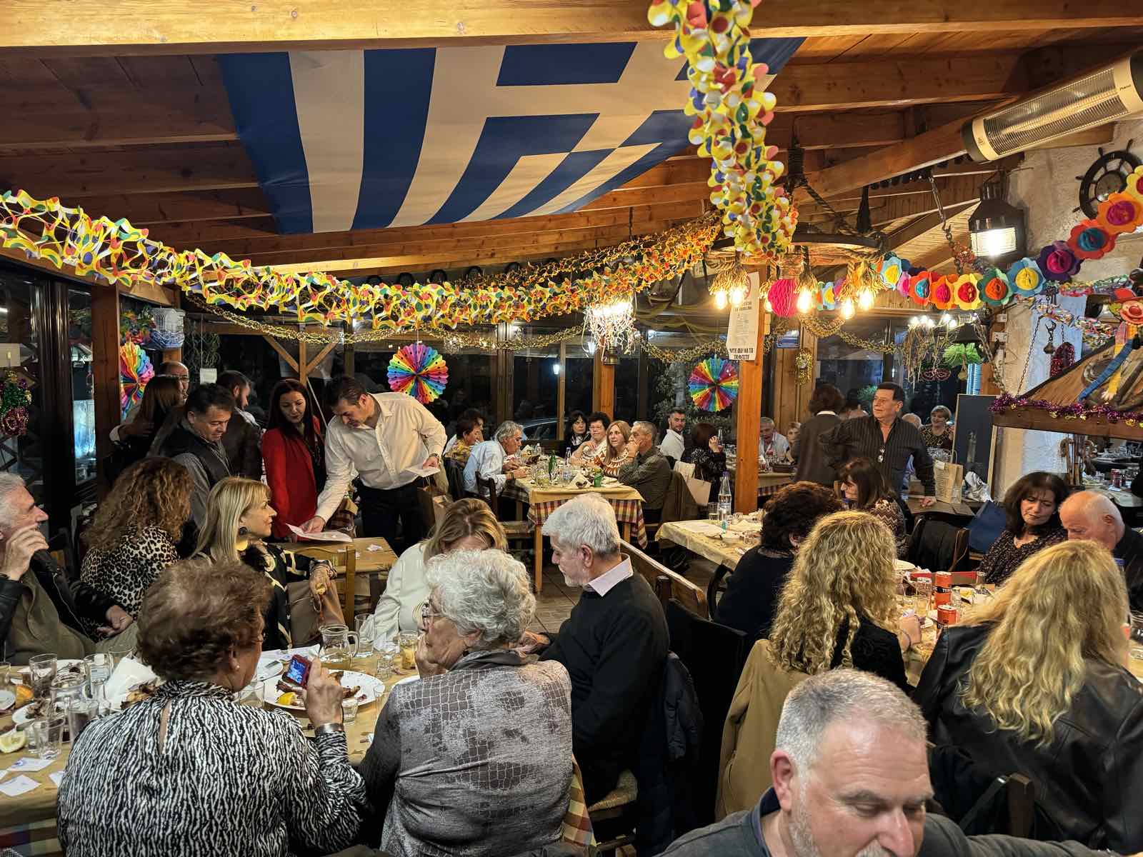 Ο Σύλλογος Πελοποννησίων Λαυρεωτικής «Θ. ΚΟΛΟΚΟΤΡΩΝΗΣ» πραγματοποίησε την κοπή της πρωτοχρονιάτικης πίτας