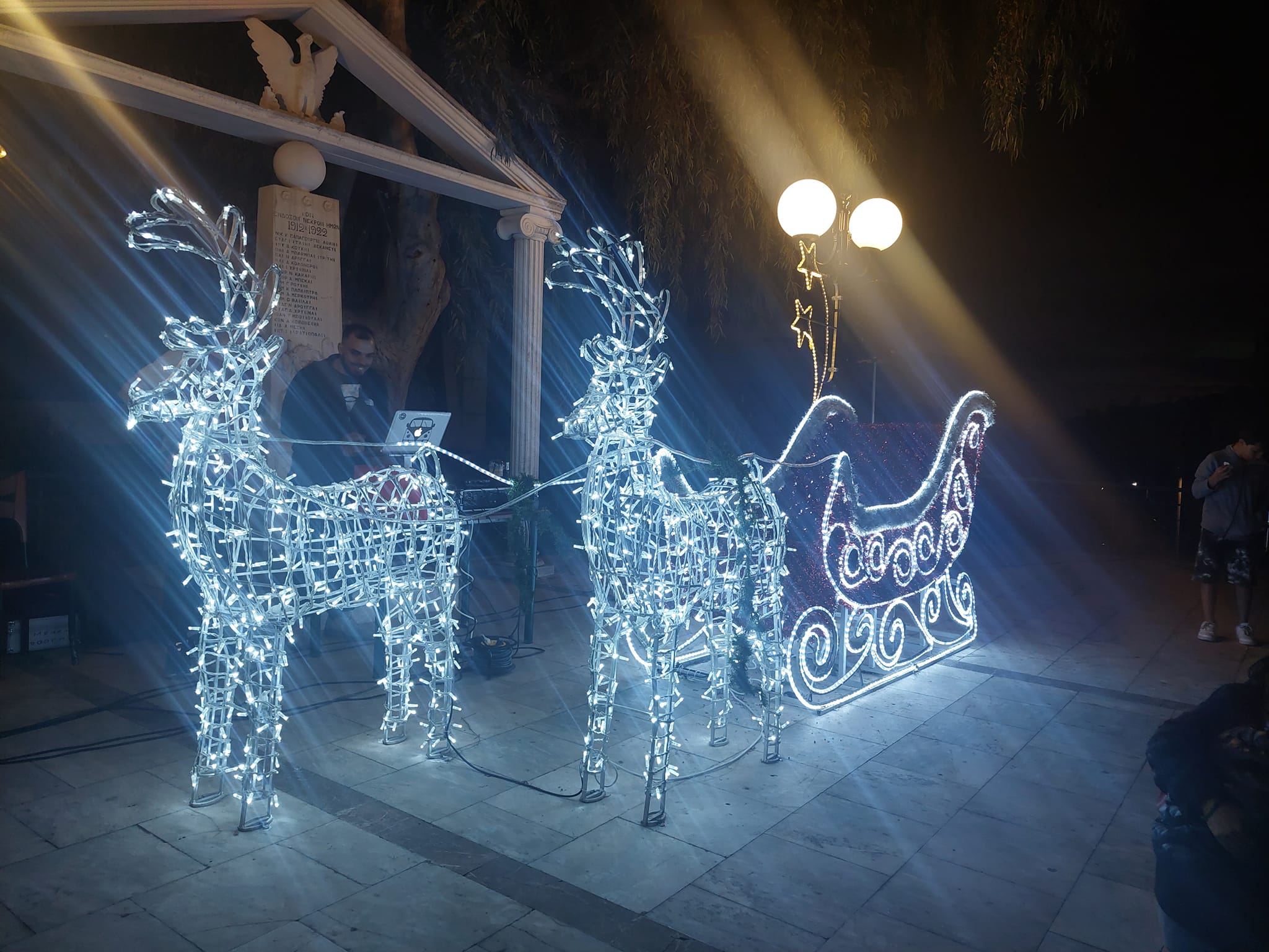 Πραγματοποιήθηκε η χριστουγεννιάτικη γιορτή στην κεντρική πλατεία του Γραμματικού