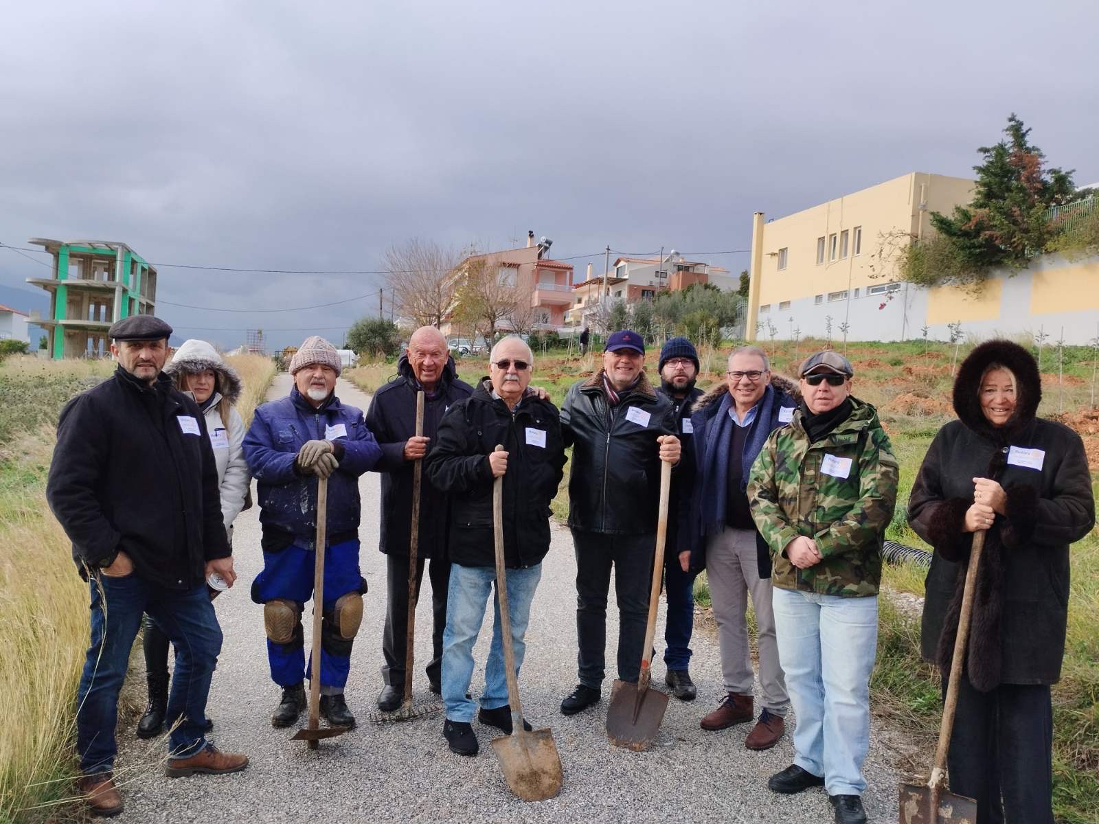 Με επιτυχία πραγματοποιήθηκε το Σάββατο 13/1 η δενδροφύτευση στο Κάτω Σούλι