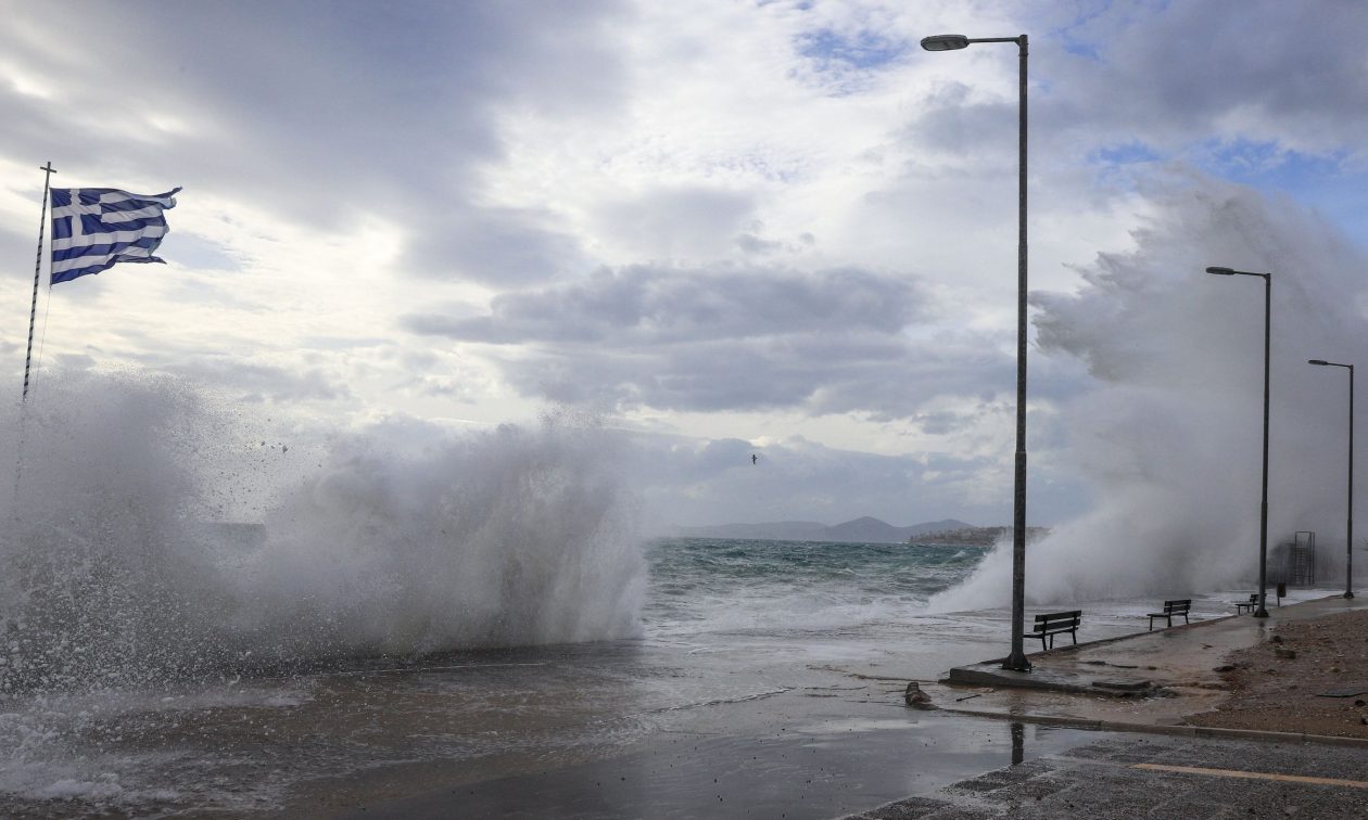 Καιρός: Θυελλώδεις άνεμοι έως 9 μποφόρ – Πότε θα χτυπήσει το νέο κύμα κακοκαιρίας