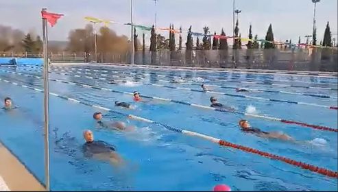 Μαθήματα aqua fitness στο κολυμβητήριο Νέας Μάκρης