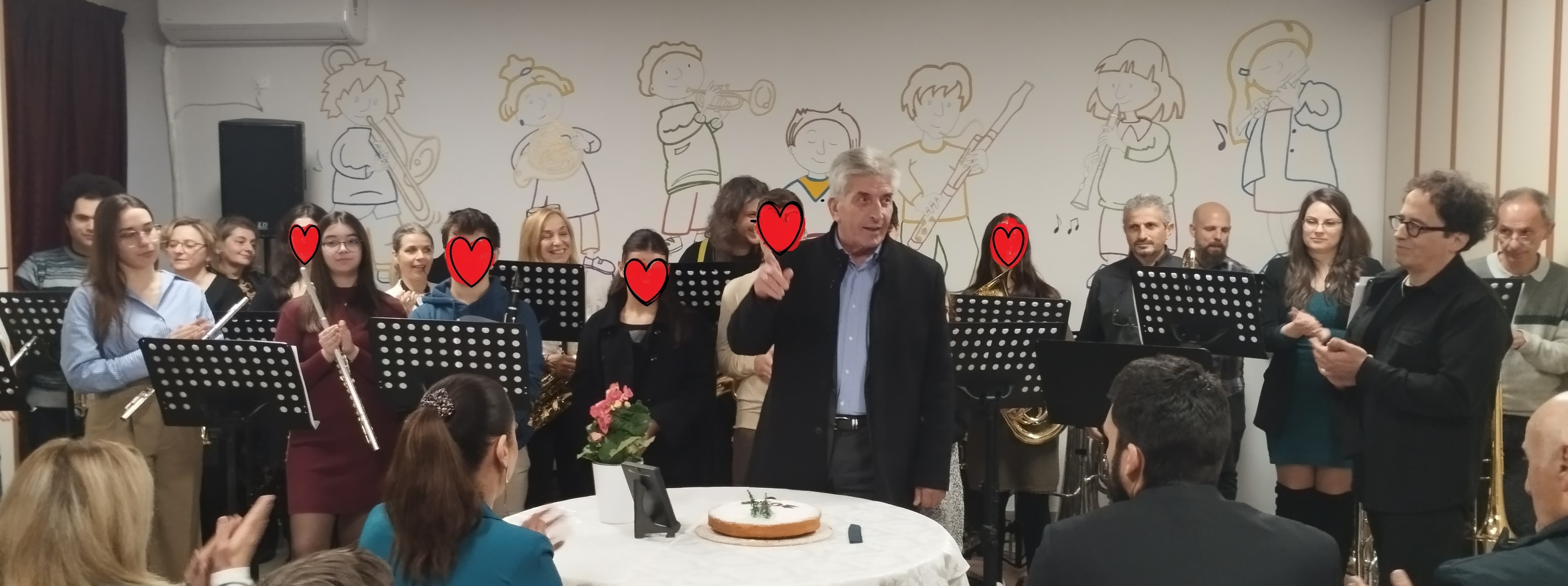 H Δημοτική Φιλαρμονική Κορωπίου καλωσόρισε το 2024