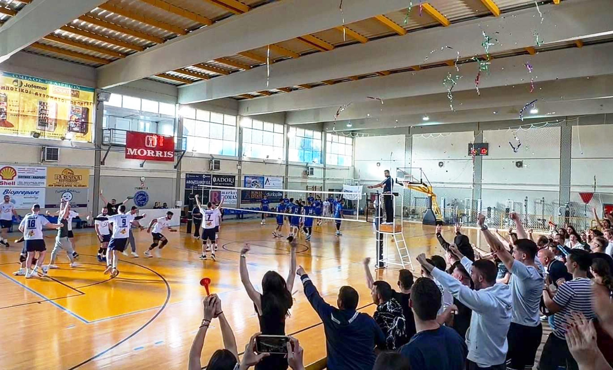Πρόκριση στον τελικό των play off της Α2 Εθνικής κατηγορίας, η ομάδα ανδρικού βόλεϊ του Γ.Σ. Κερατέας