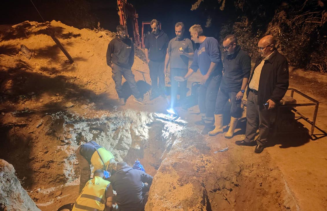 Ολοκληρώθηκε η αναβάθμιση του δικτύου ύδρευσης και στην Αγία Μαρίνα