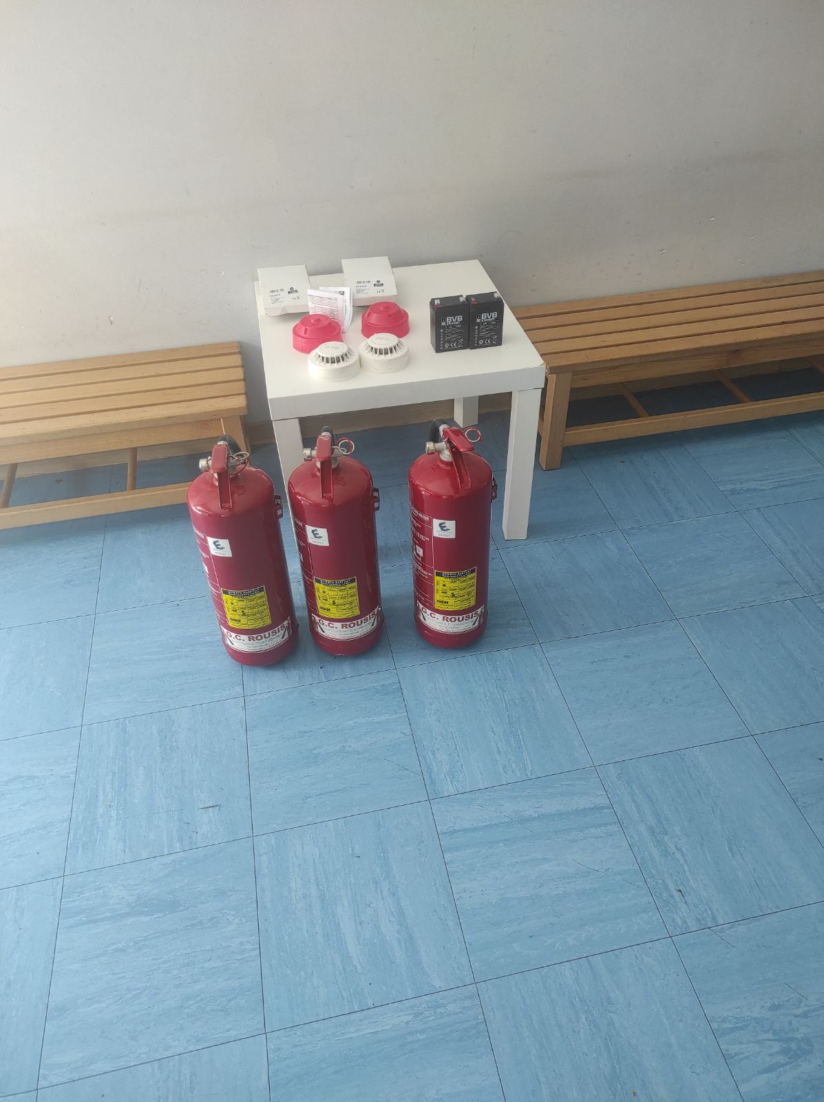 Έλεγχος καλής λειτουργίας και τακτική συντήρηση στην πυρασφάλεια του 4ου  Νηπιαγωγείου Νέας Μάκρης