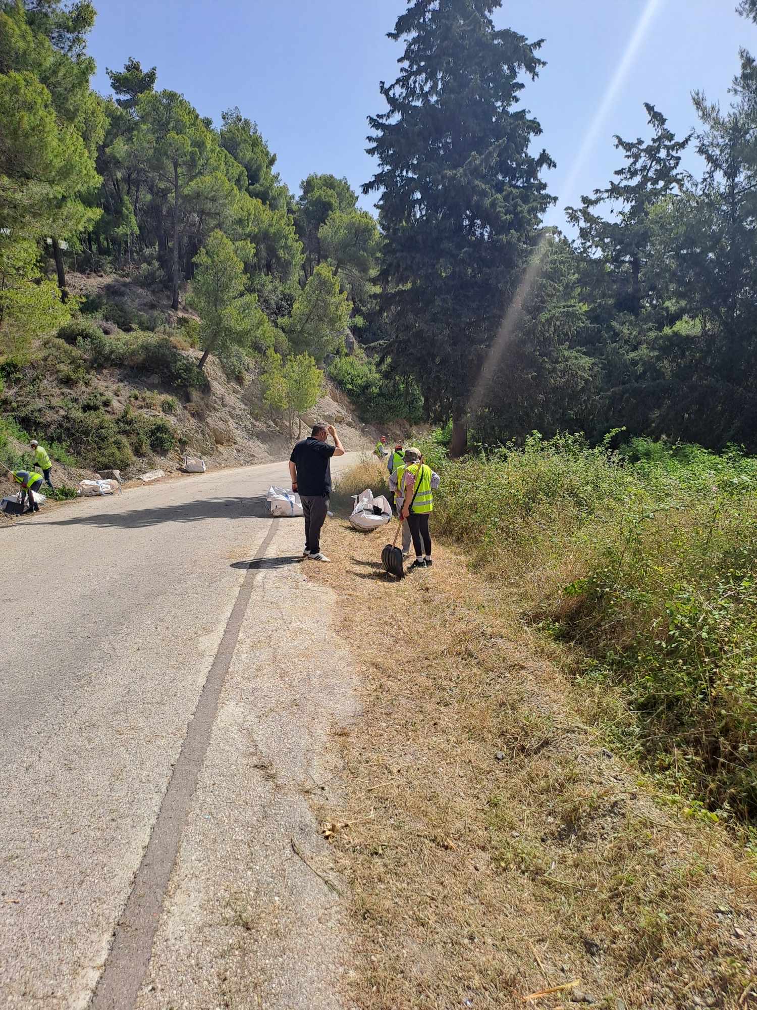 Συνεχίζονται με εντατικούς ρυθμούς οι καθαρισμοί κοινόχρηστων χώρων, δασικών περιοχών και παραλιών, Δήμου Σαρωνικού