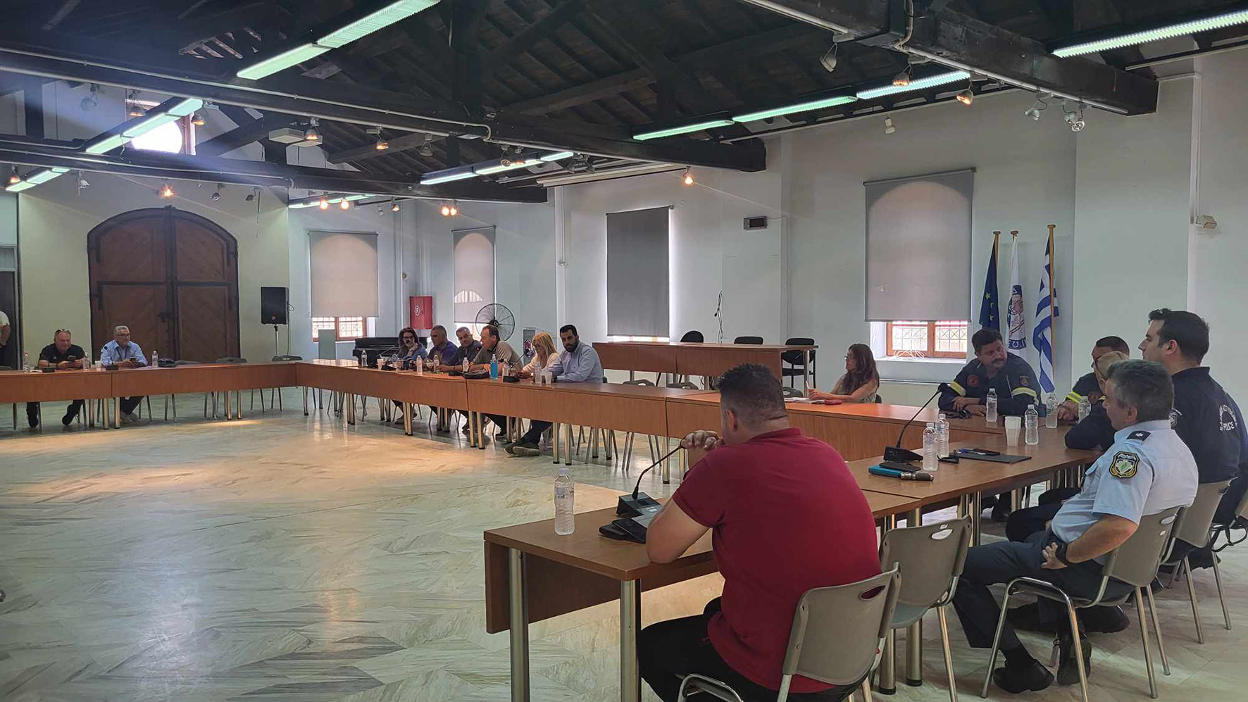 Συνεδρίαση συντονιστικού τοπικού οργάνου Πολιτικής Προστασίας Δήμου Λαυρεωτικής
